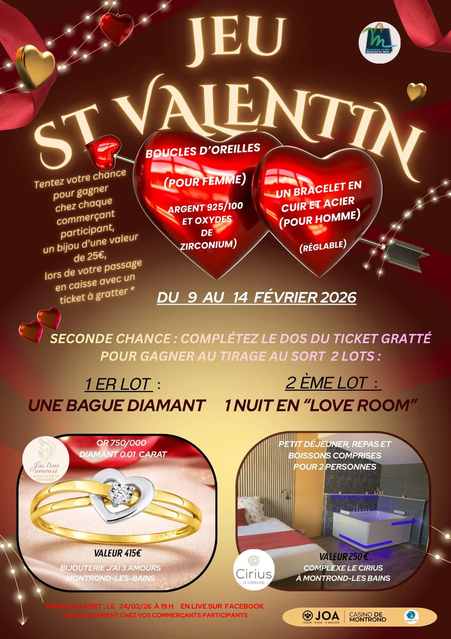 Affiche du jeu Saint-Valentin 2026