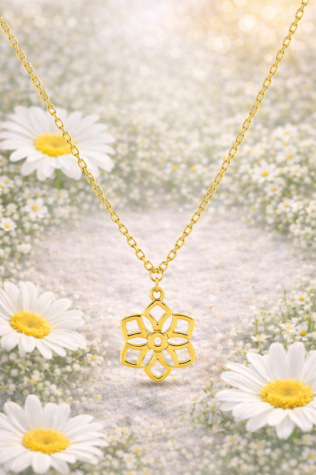 Bijou en or 375 avec oxyde de zirconium