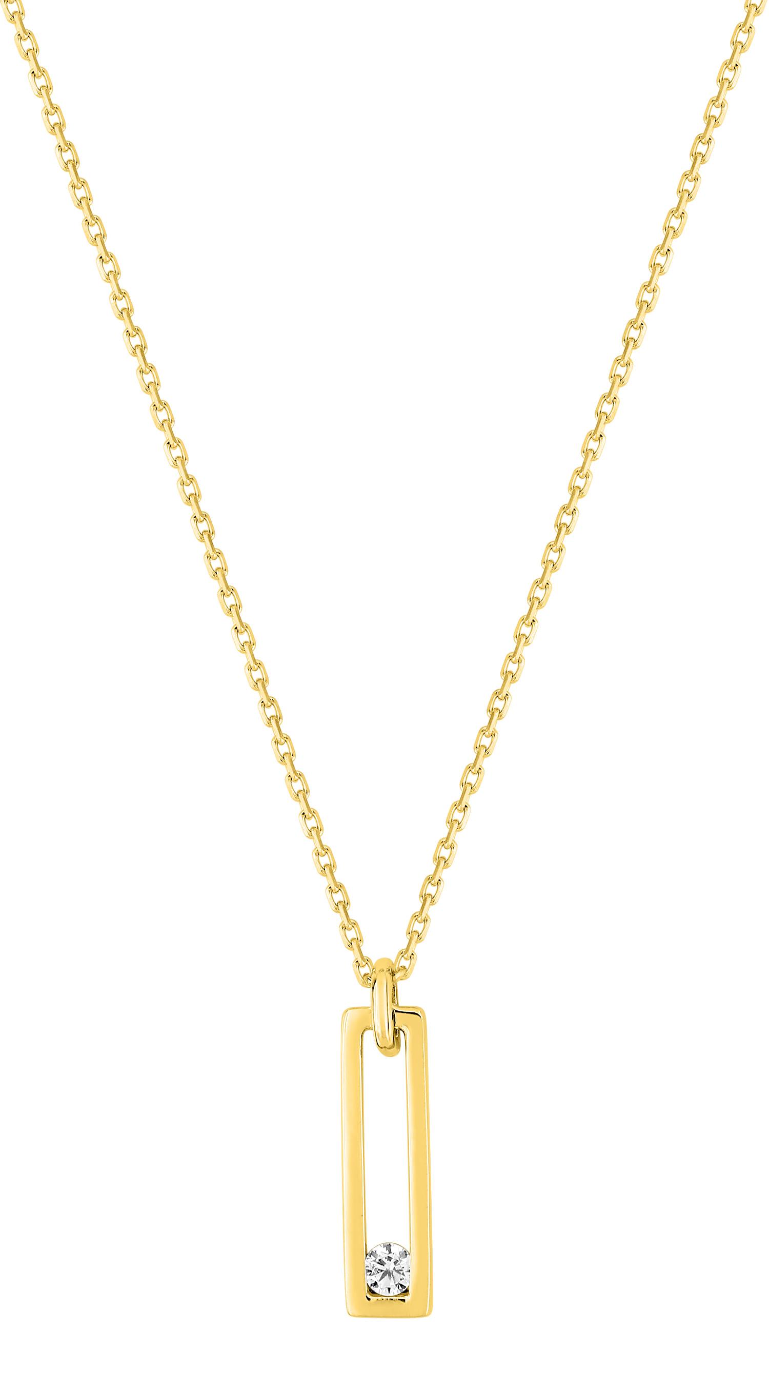 Bijou en or 750 avec diamants