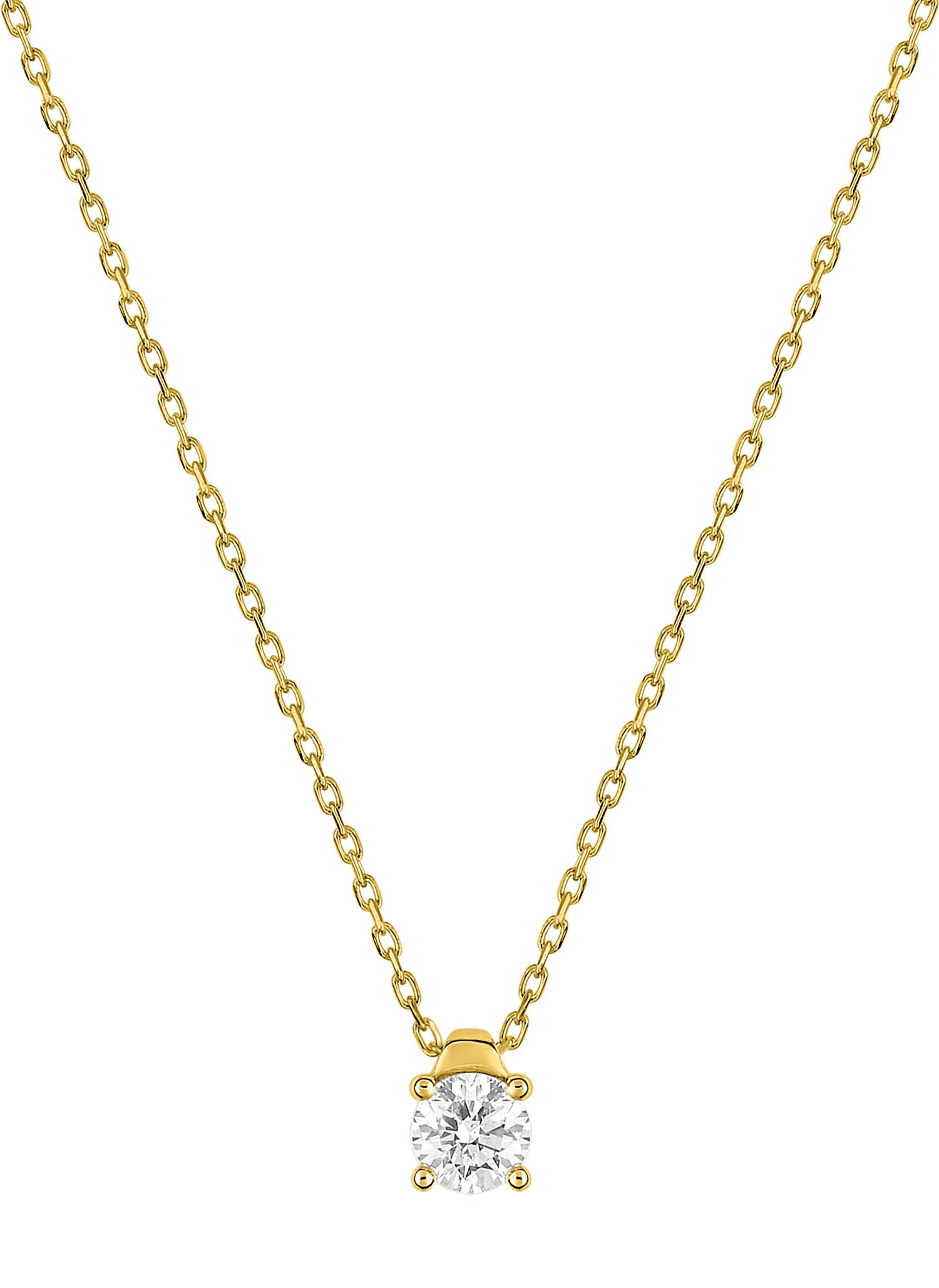 Bijou en or 750 avec diamants