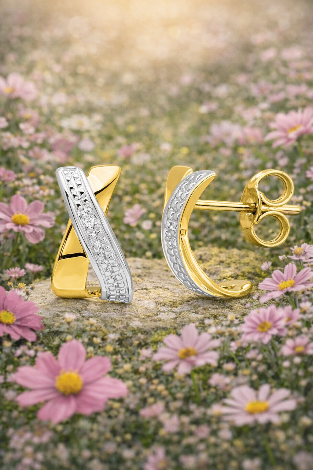 Bijou en or 750 avec diamants